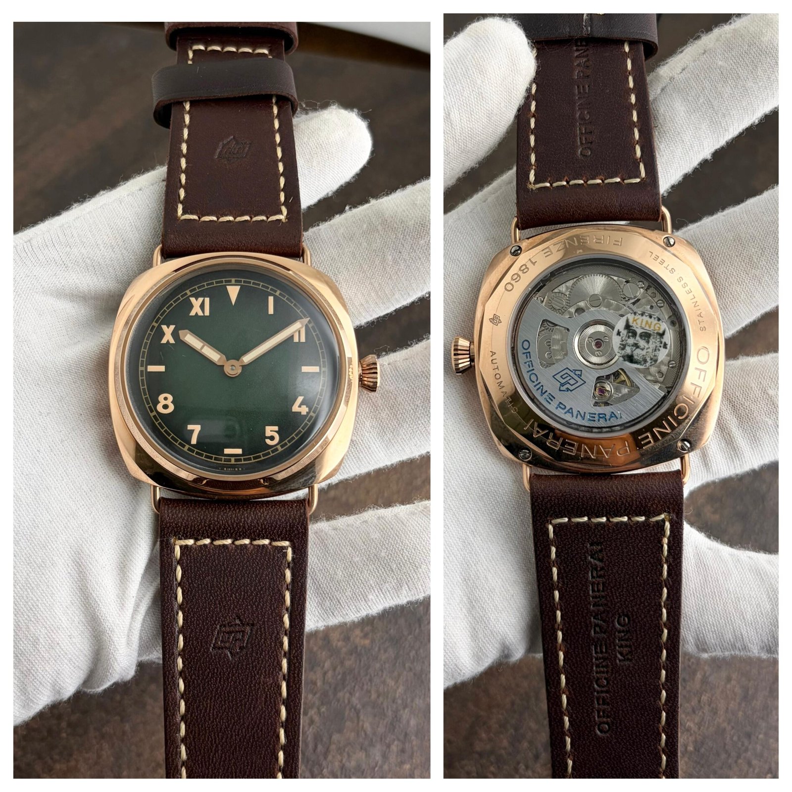 Luminor Paneri PAM00687 Rose gold round case