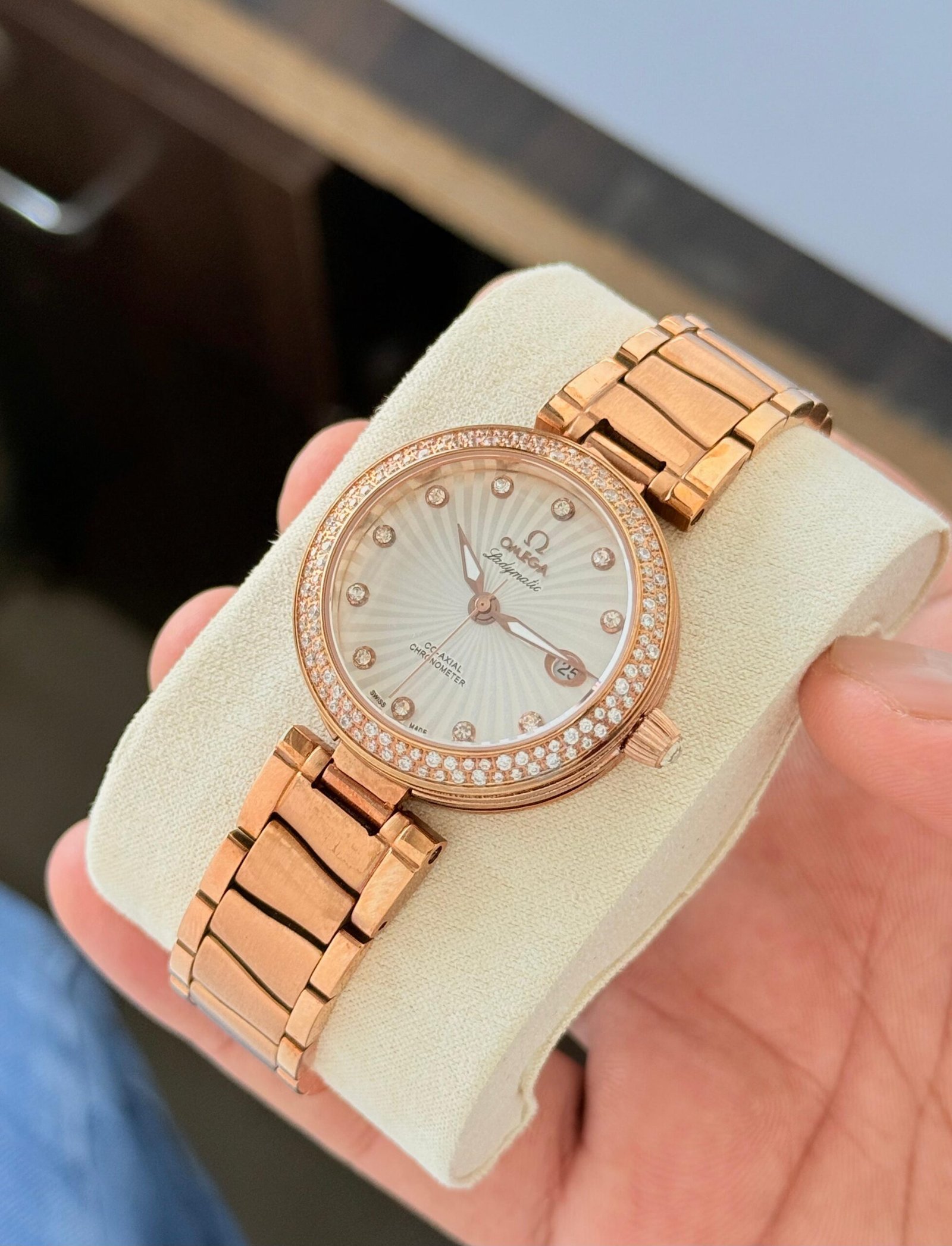 Omega Ladymatic Rosegold